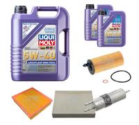 FEBI Controllo set 7L LIQUI MOLY 5W-40 Leichtlauf High-Tech per