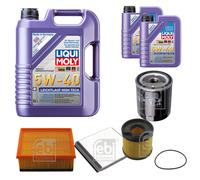 FEBI Controllo set 7L LIQUI MOLY 5W-40 Leichtlauf High-Tech per
