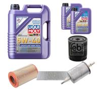 FEBI Controllo set 7L LIQUI MOLY 5W-40 Leichtlauf High-Tech per