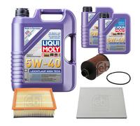 FEBI Controllo set 7L LIQUI MOLY 5W-40 Leichtlauf High-Tech per