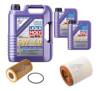 FEBI Controllo Set 7L LIQUI MOLY 5W-40 Leichtlauf High Tech Per Audi A6