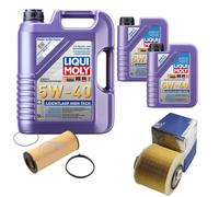 FEBI Controllo Set 7L LIQUI MOLY 5W-40 Leichtlauf High Tech Per Audi A6 4F2