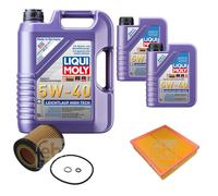 FEBI Controllo Set 7L LIQUI MOLY 5W-40 Leichtlauf High Tech Per BMW 3er