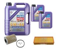FEBI Controllo Set 7L LIQUI MOLY 5W-40 Leichtlauf High Tech Per BMW 5er E34
