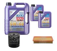 FEBI Controllo set 7L LIQUI MOLY 5W-40 Leichtlauf High-Tech per Citroën C5