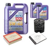 FEBI Controllo Set 7L LIQUI MOLY 5W-40 Leichtlauf High Tech Per Citroën Xsara