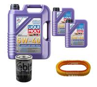 FEBI Controllo Set 7L LIQUI MOLY 5W-40 Leichtlauf High Tech Per Mercedes