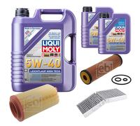 FEBI Controllo set 7L LIQUI MOLY 5W-40 Leichtlauf High-Tech per Mercedes