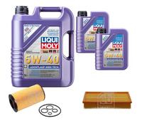 FEBI Controllo Set 7L LIQUI MOLY 5W-40 Leichtlauf High Tech Per Mercedes E