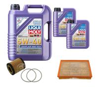 FEBI Controllo Set 7L LIQUI MOLY 5W-40 Leichtlauf High Tech Per Opel Vectra