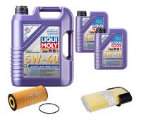 FEBI Controllo Set 7L LIQUI MOLY 5W-40 Leichtlauf High Tech Per Porsche
