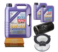 FEBI Controllo Set 7L LIQUI MOLY 5W-40 Leichtlauf High Tech Per Trasportatori