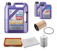 FEBI Controllo Set 7L LIQUI MOLY 5W-40 Leichtlauf High Tech Per VW Multivan