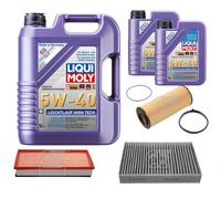 FEBI Controllo Set 7L LIQUI MOLY 5W-40 Leichtlauf High Tech Per VW Touareg