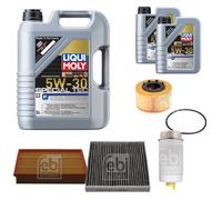 Febi Controllo Set 7L Liqui Moly Special Tec F & 5W-30 per Ford