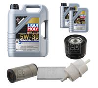Febi Controllo Set 7L Liqui Moly Special Tec F 5W-30 per Iveco Daily III Bus