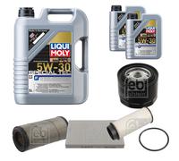 Febi Controllo Set 7L Liqui Moly Special Tec F 5W-30 per Iveco Quotidiano