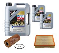 Febi Controllo Set 7L Liqui Moly Special Tec F. 5W-30 per Mercedes