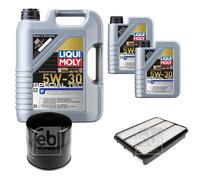 Febi Controllo Set 7L Liqui Moly Special Tec F 5W-30 per Toyota Paese