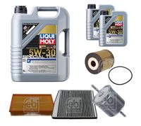 FEBI Controllo Set 7L LIQUI MOLY SPECIAL TEC F 5W-30 Per Volvo S60 I 384 2.0