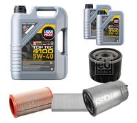 FEBI Controllo Set 7L LIQUI MOLY TOP TEC 4100 5W-40 Per Alfa Romeo 156