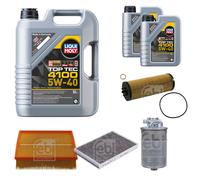 FEBI Controllo Set 7L LIQUI MOLY TOP TEC 4100 5W-40 Per Audi Allroad 4BH C5