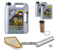 FEBI Controllo Set 7L LIQUI MOLY Top Tec 4100 5W-40 Per BMW 1Er E81 118D