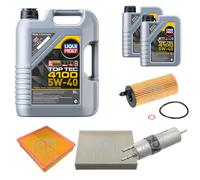 FEBI Controllo Set 7L LIQUI MOLY TOP TEC 4100 5W-40 Per BMW 1ER F20 120D