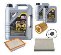 FEBI Controllo Set 7L LIQUI MOLY Top Tec 4100 5W-40 Per BMW 3 Serie F30 F80