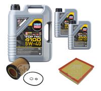 FEBI Controllo Set 7L LIQUI MOLY TOP TEC 4100 5W-40 Per BMW 3er Touring F31