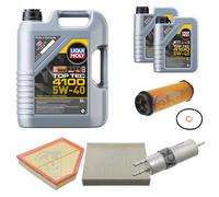 Febi Controllo Set 7L Liqui Moly Top Tec 4100 5W-40 per BMW 4 Gran Coupè