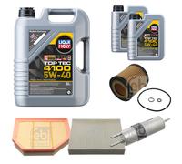 Febi Controllo Set 7L Liqui Moly Top Tec 4100 5W-40 per BMW Serie 4 Coupé F32