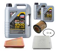 Febi Controllo Set 7L Liqui Moly Top Tec 4100 5W-40 per BMW Serie Z4 Roadster