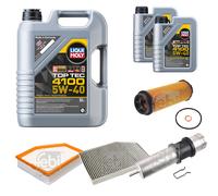 Febi Controllo Set 7L Liqui Moly Top Tec 4100 5W-40 per BMW X3 G01 xDriveM40d