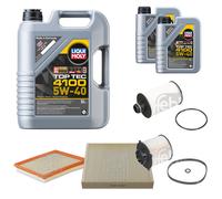 FEBI Controllo Set 7L LIQUI MOLY TOP TEC 4100 5W-40 Per Chevrolet Orlando