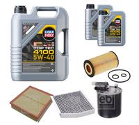 FEBI Controllo set 7L LIQUI MOLY Top Tec 4100 5W-40 per Mercedes classe B