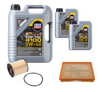FEBI Controllo Set 7L LIQUI MOLY Top Tec 4100 5W-40 Per Opel Vectra C Caravan