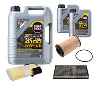 FEBI Controllo Set 7L LIQUI MOLY TOP TEC 4100 5W-40 Per Porsche Boxster 987