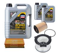 FEBI Controllo Set 7L LIQUI MOLY Top Tec 4100 5W-40 Per VW Transporter IV