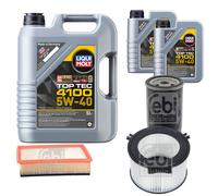 FEBI Controllo Set 7L LIQUI MOLY Top Tec 4100 5W-40 Per VW Transporter IV