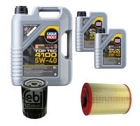 FEBI Controllo Set 7L LIQUI MOLY Top Tec 4100 5W-40 Per VW Transporter IV