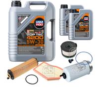 FEBI Controllo Set 7L Liqui Moly Top Tec 4200 5W-30 Per Mercedes-Benz GLA
