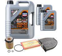 FEBI Controllo set 7L Liqui Moly Top Tec 4200 5W-30 per Mercedes classe C