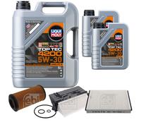 Febi Controllo Set 7L Liqui Moly Top Tec 4200 5W-30 per Mercedes E