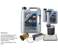Febi Controllo Set 7L Liqui Moly Top Tec 4600 5W-30 per Di