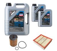 Febi Controllo Set 7L Liqui Moly Top Tec 4600 5W-30 per la Mercedes