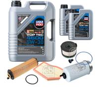 FEBI Controllo Set 7L Liqui Moly Top Tec 4600 5W-30 Per Mercedes-Benz GLA