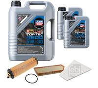 Febi Controllo Set 7L Liqui Moly Top Tec 4600 5W-30 per MERCEDES CLASSE S