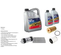 FEBI Controllo Set 7L Longlife Plus 5W-30 Per Audi A8 4N2 4N8 45 TDI