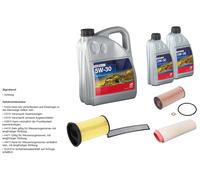 FEBI Controllo Set 7L Longlife Plus 5W-30 Per BMW 3 Serie Touring E46 320d